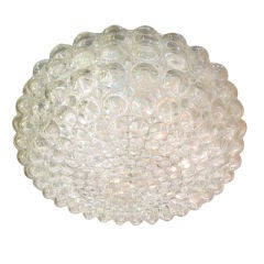 Large Limburg Bubble Pattern Round Ceiling Light