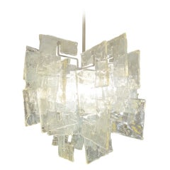 Italian Vintage Mazzega Murano Chandelier