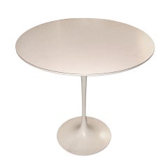 Marble Top Tulip Side Table