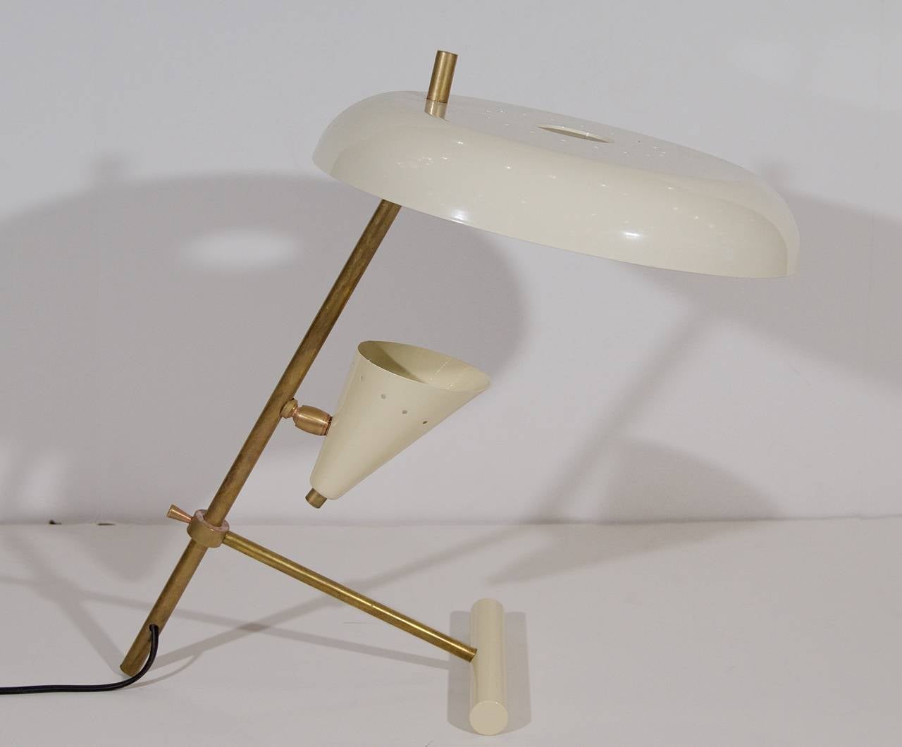 Mid-Century Modern Unusual Italian Table Lamp
