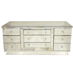 Large Mirrored Commode/ Dresser
