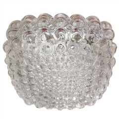 Square Limburg Clear Bubble Patterned Ceiling Light