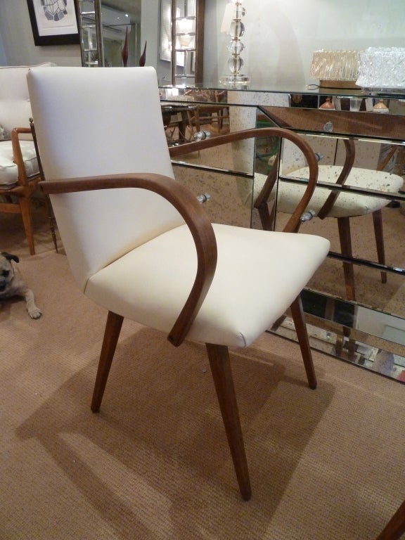 Two Thonet Style Arm Chairs at 1stdibs