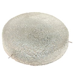 Large Kalmar Patterned Glass Ceiling Light Large Kalmar Patterned Glass Ceiling Light