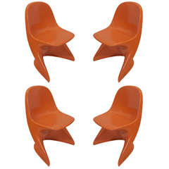 Orange Casalino Children's Chairs (3 avail )