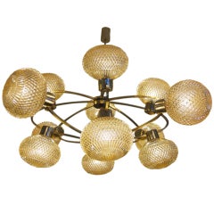 Orbital Sputnik Chandelier