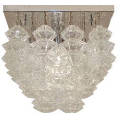 Rare Kalmar Pagoda Flush Mount Chandelier 5