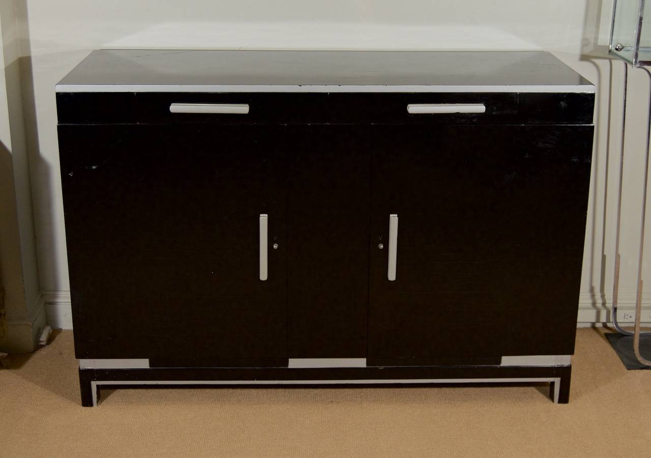 Custom Ocean Liner Console by Waring & Gillow