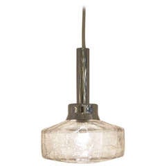 crackle glass pendant lights Pendant Smoked Crackle Glass Lights