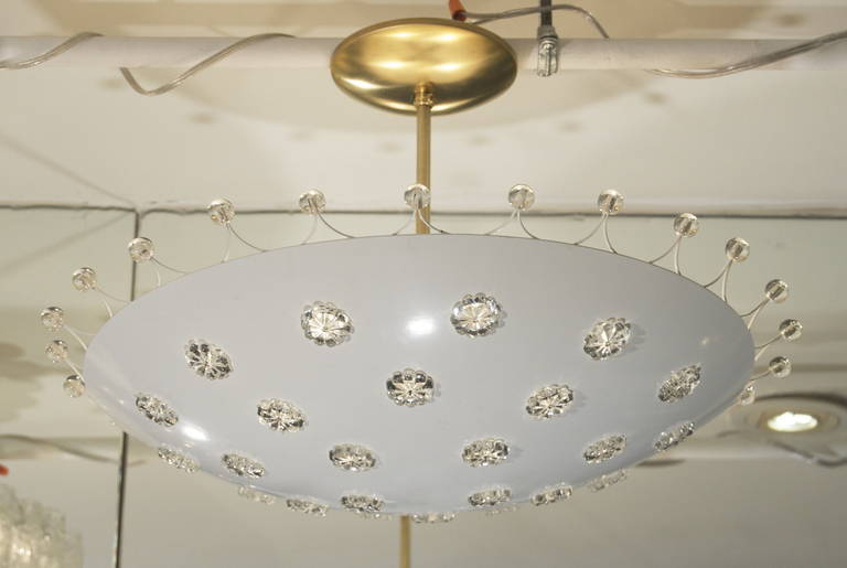 Emil Stejnar Snowflake Chandelier