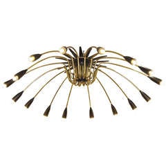 Huge 16 Arm Stilnovo Chandelier