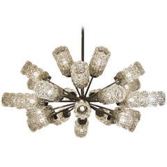 Impressive 24 Arm Sputnik Chandelier