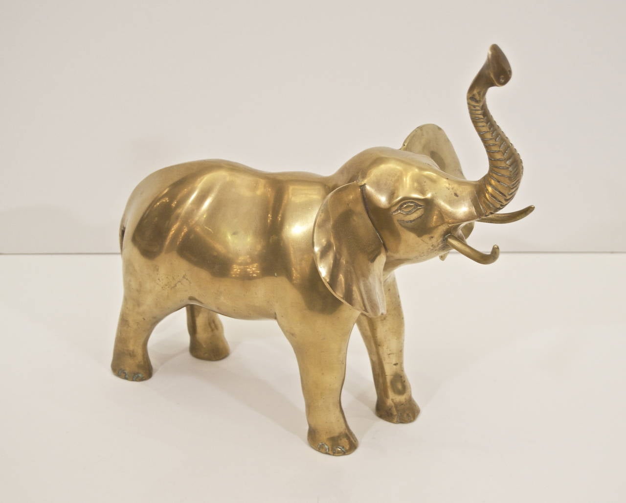 large brass elephant for sale