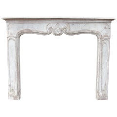 19. Jahrhundert Französisch geschnitzt Holz Kamin Mantel
