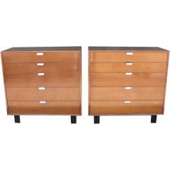 Pair of Primavera Chests by George Nelson for Herman Miller