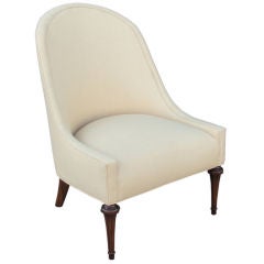 Vintage Extremely Elegant Spoon-back Side Chair