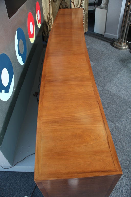 An Exceptional Extra-Long (Slightly Curved) Mahogany Sideboard 2
