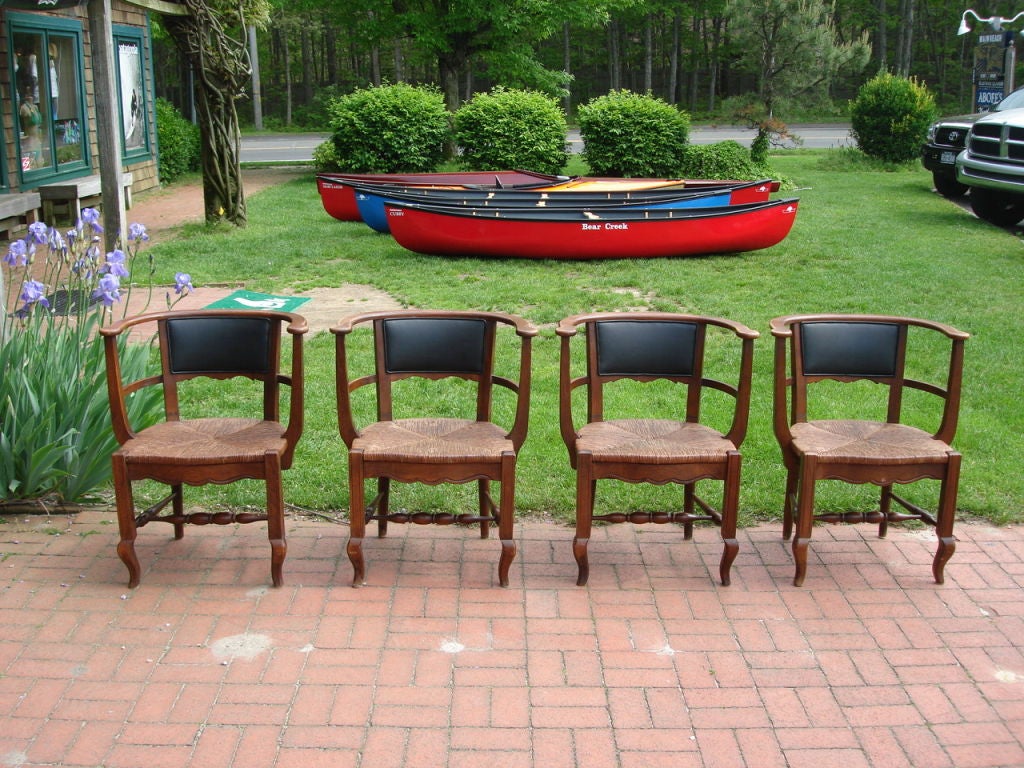 Set of Four (4) English Pub Chairs