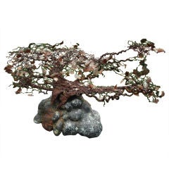 Exceptional Tree Sculpture in Iron