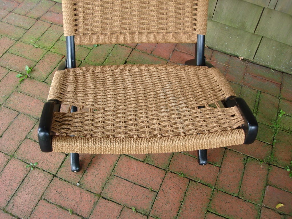 vintage rope chair