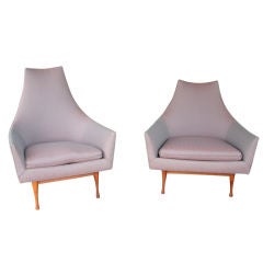 Paul McCobb for Widdicomb  "His & Her" Chairs + Ottoman
