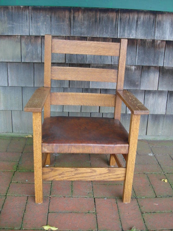 American Child's Armchair by Gustav Stickley