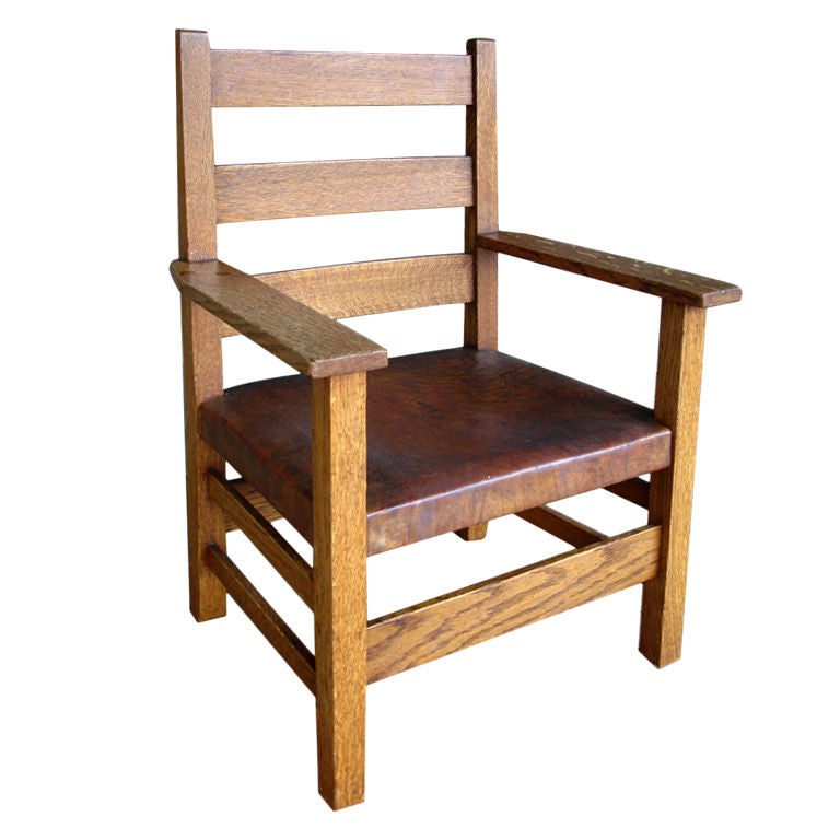 Child's Armchair by Gustav Stickley