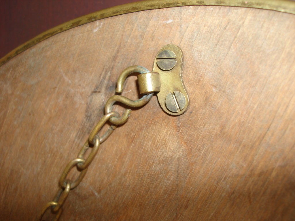 Brass English Convex Porthole Mirror Grouping (Set of 11)
