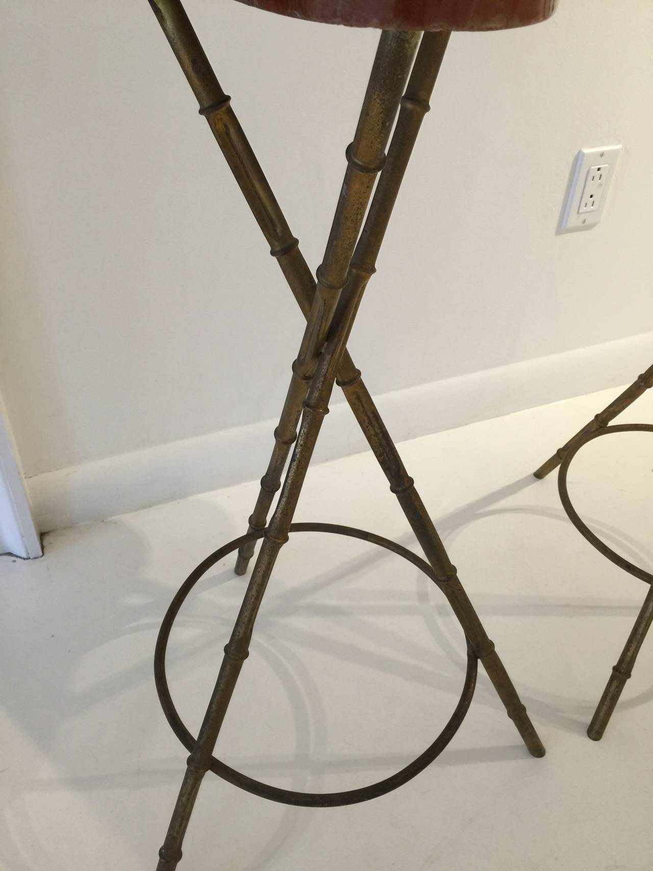 bamboo barstool
