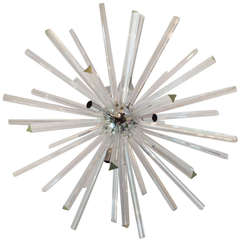 Oversized, Italian Murano Glass Sputnik Chandelier 11