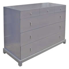 Distinctive Gentlemen's Grey Dresser or Cabinet