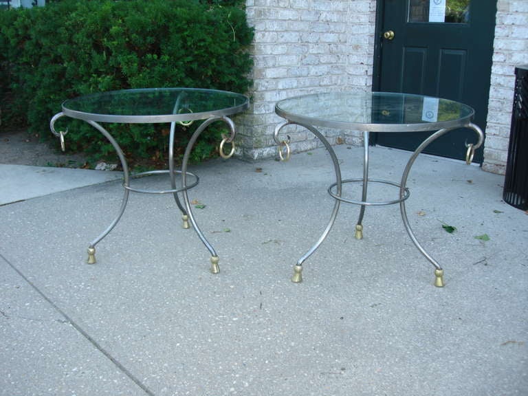 Maison Jansen French Gueridon Side Tables