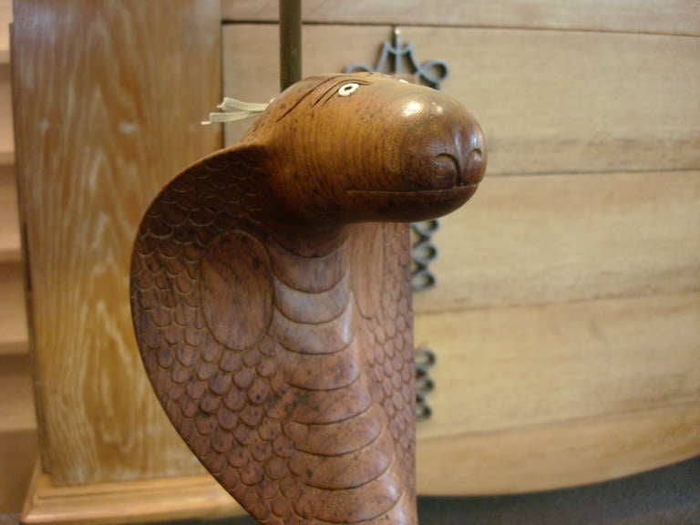 snake lamp