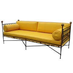 Vintage Mario Papperzini for Salterini Iron Daybed