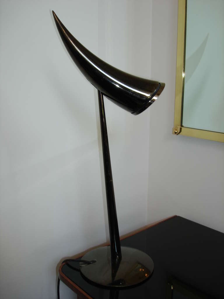 Innovative Starck design, this lamp has a unique 