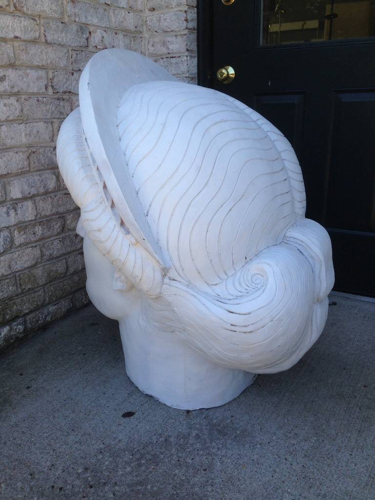 Oversized Fiberglass Sculpture of Lady Liberty In Excellent Condition In East Hampton, NY