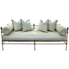 Antique 19th Century Neoclassical English Daybed