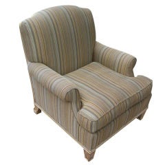 Extremely Fine Upholstered Arm Chair