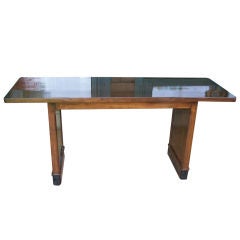 Art Deco High Gloss Lacquered Console