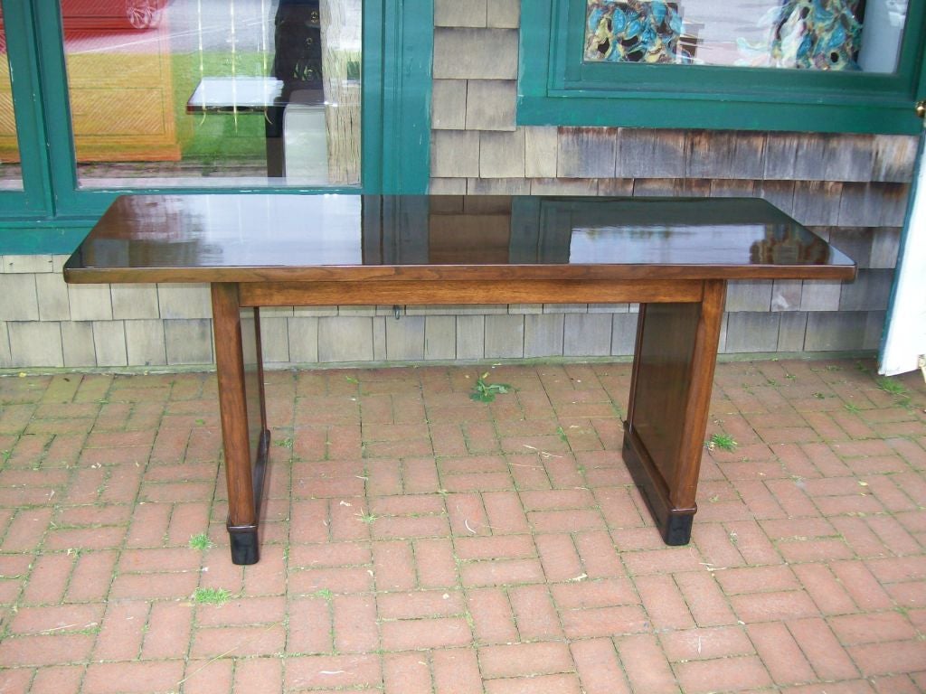 Art Deco High Gloss Lacquered Console