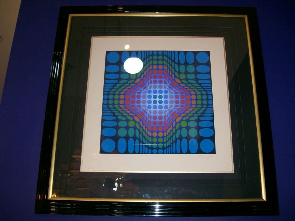 victor vasarely lithograph