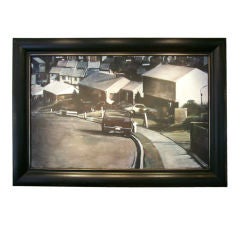 Val Lewton Exceptional Acrylic on Canvas 9