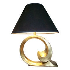 A Brass Pierre Cardin Table Lamp