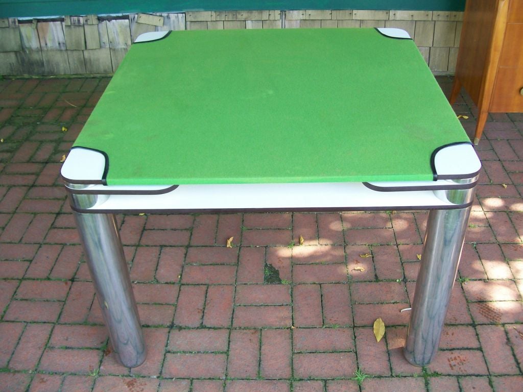 Joe Colombo Poker Game Table for Zanotta