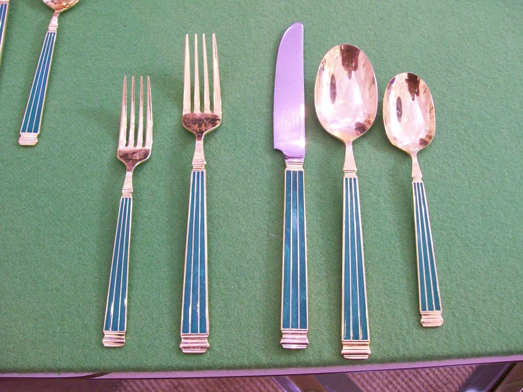Japanese A Rare Christian Dior Cutlery Set (Each Signed)