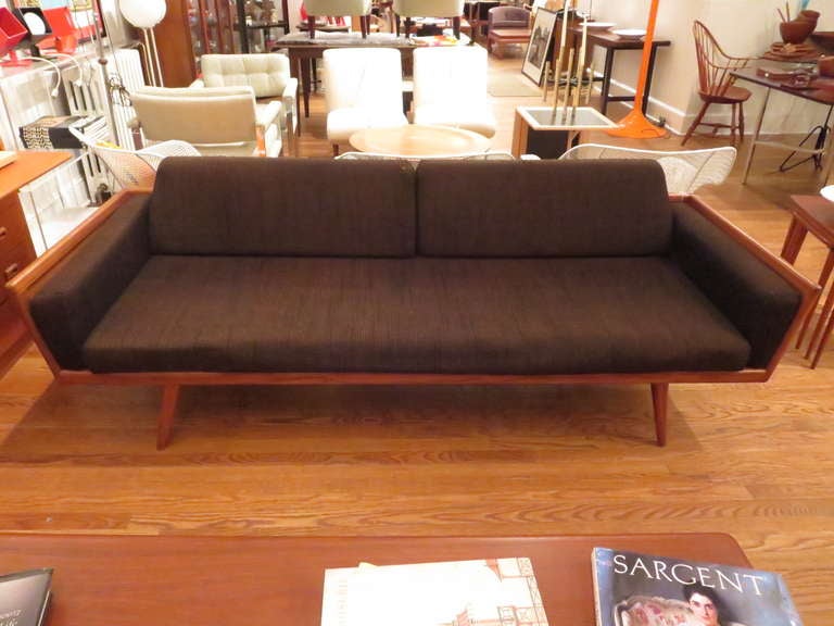 Wood Sofa Designed by Mel Smilow for Smilow-Thielle
