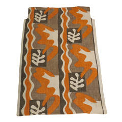 Eight Large Fabric Panels in the Style of the Cut-Outs by Matisse Eight Large Fabric Panels in the Style of the Cut-Outs by Matisse