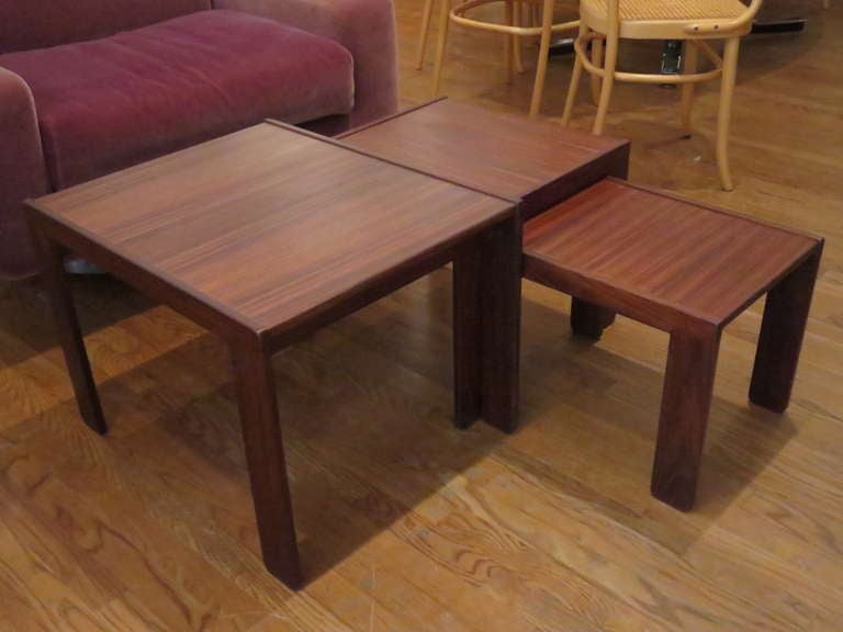 Nest of Tables by Afra & Tobia Scarpa In Good Condition In Tarrytown, NY