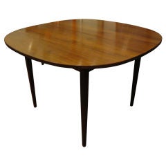 Dining  Room Table With Two Leaves  Designed by Jens Risom