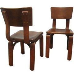 Pair of Children's Chairs by Thonet